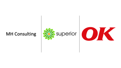 Vores sponsorer - Superior, MH Consulting og OK